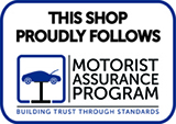 This Shop Proudly Follows Motorist Assurance Program